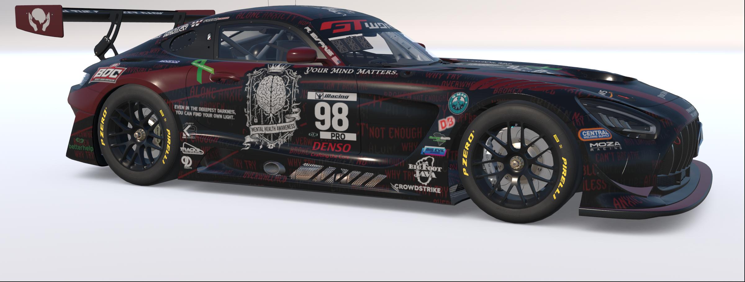 Preview of 2026 Rob Evans "Shadows To Light" Mercedes AMG GT3  by Rob Evans
