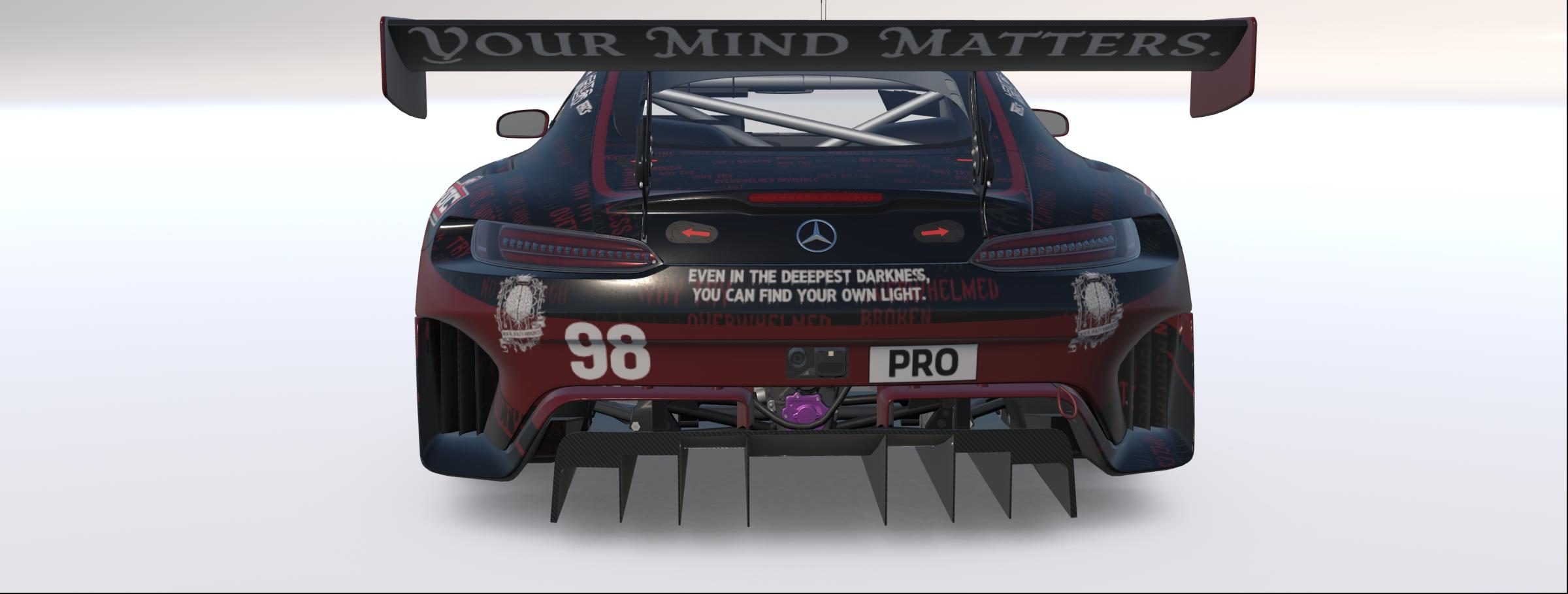 Preview of 2026 Rob Evans "Shadows To Light" Mercedes AMG GT3  by Rob Evans