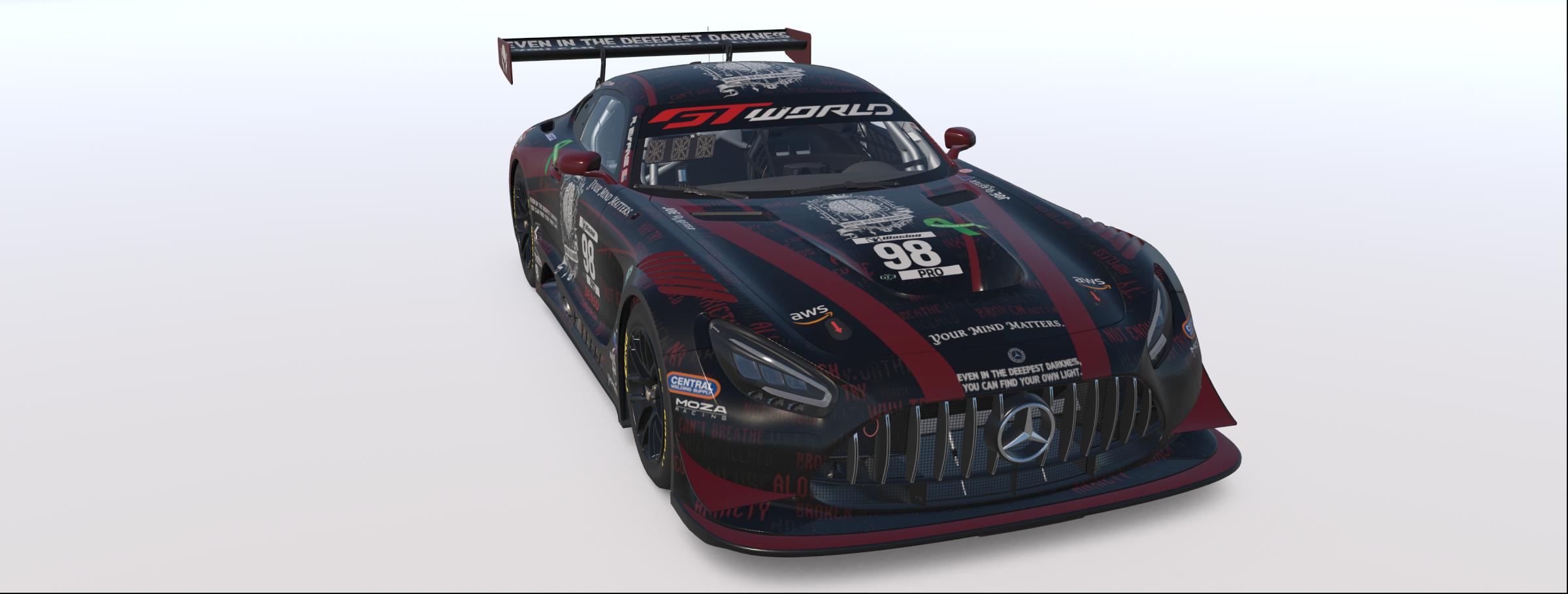 Preview of 2026 Rob Evans "Shadows To Light" Mercedes AMG GT3  by Rob Evans