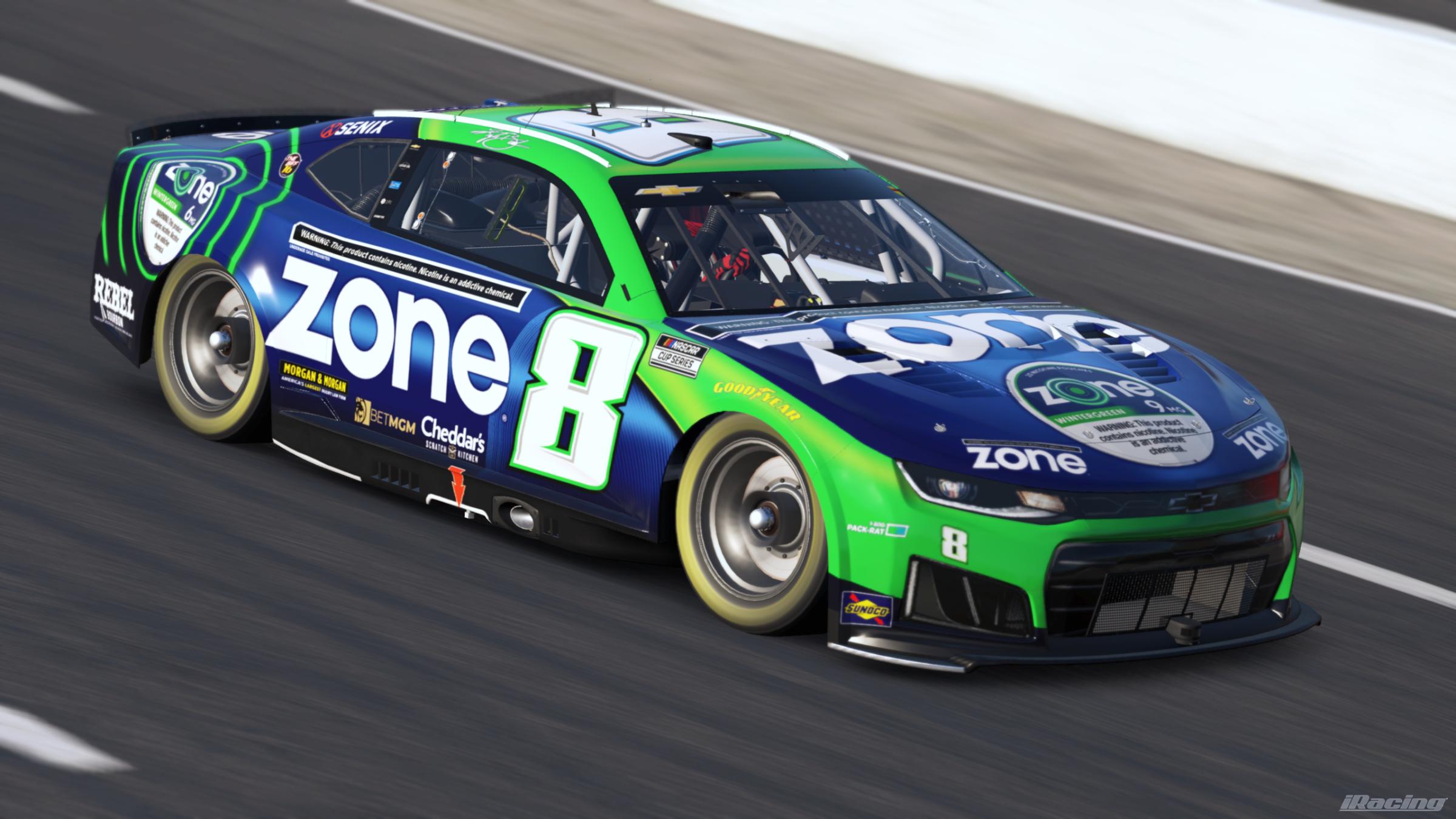 Preview of Kyle Busch 2026 zone (Sim #) by Gary P.