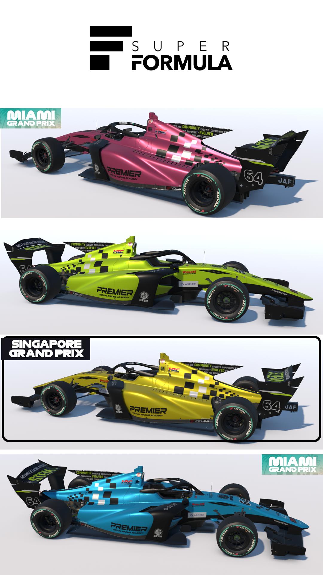 Preview of Super Formula SF23 Honda Gold by Christopher Nixon3