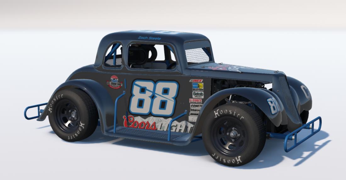 Preview of Coors Light Dirt Legend Car by Zachary Steele2