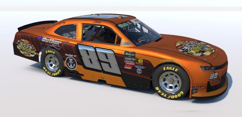 Preview of Ritchie Joplin:  #89 Outlier Speed Co/Navy Joe Coffee by Gerald Poole