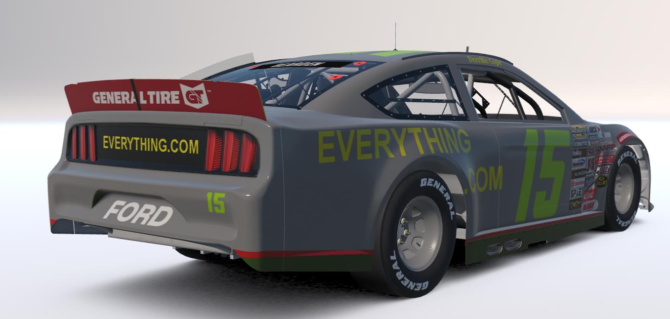 Preview of Derrike Cope 2000 Everything.com Arca Mustang no numbers by Josh Bearden