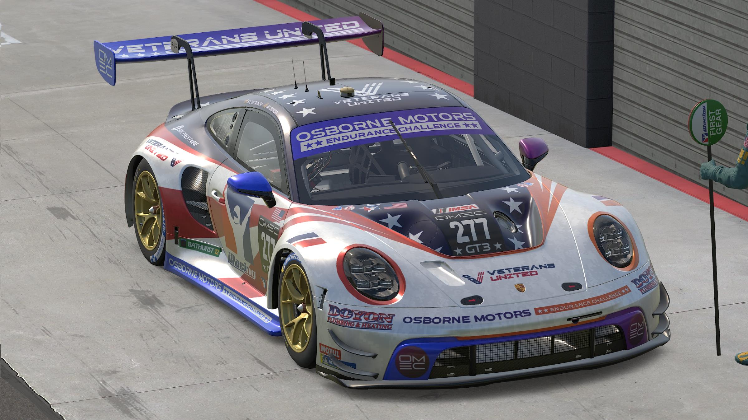 Preview of OMEC Veterans United Porsche 992 GT3 "CIMIC" v1.0 by Patrick Cantrell