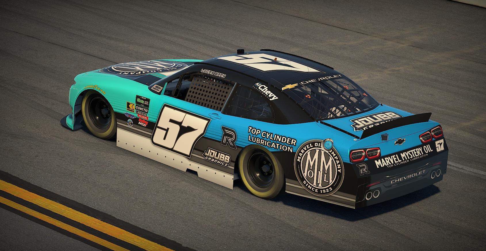Preview of Lucas Bray / 2026 Oreilly Chevrolet / Sim Stamp by Joshua Wright3