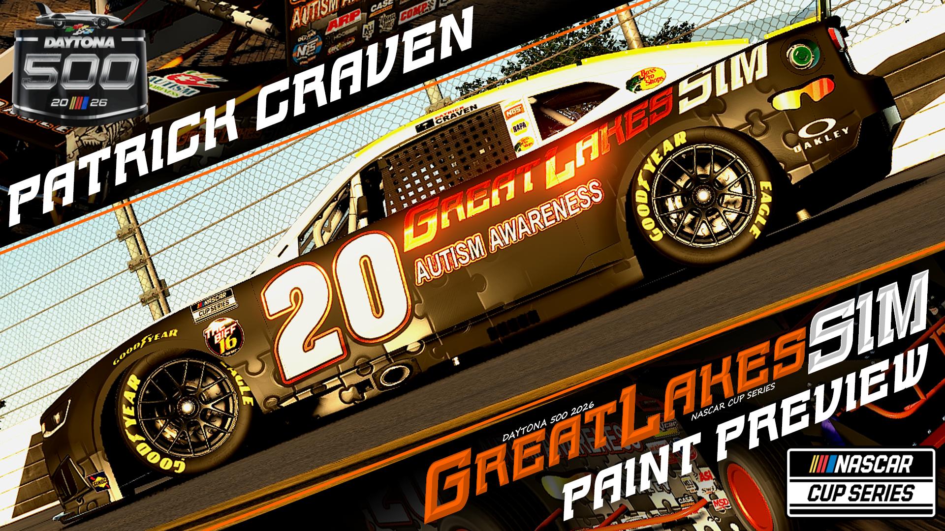 Preview of DAYTONA 500 2026 by Tj Allain