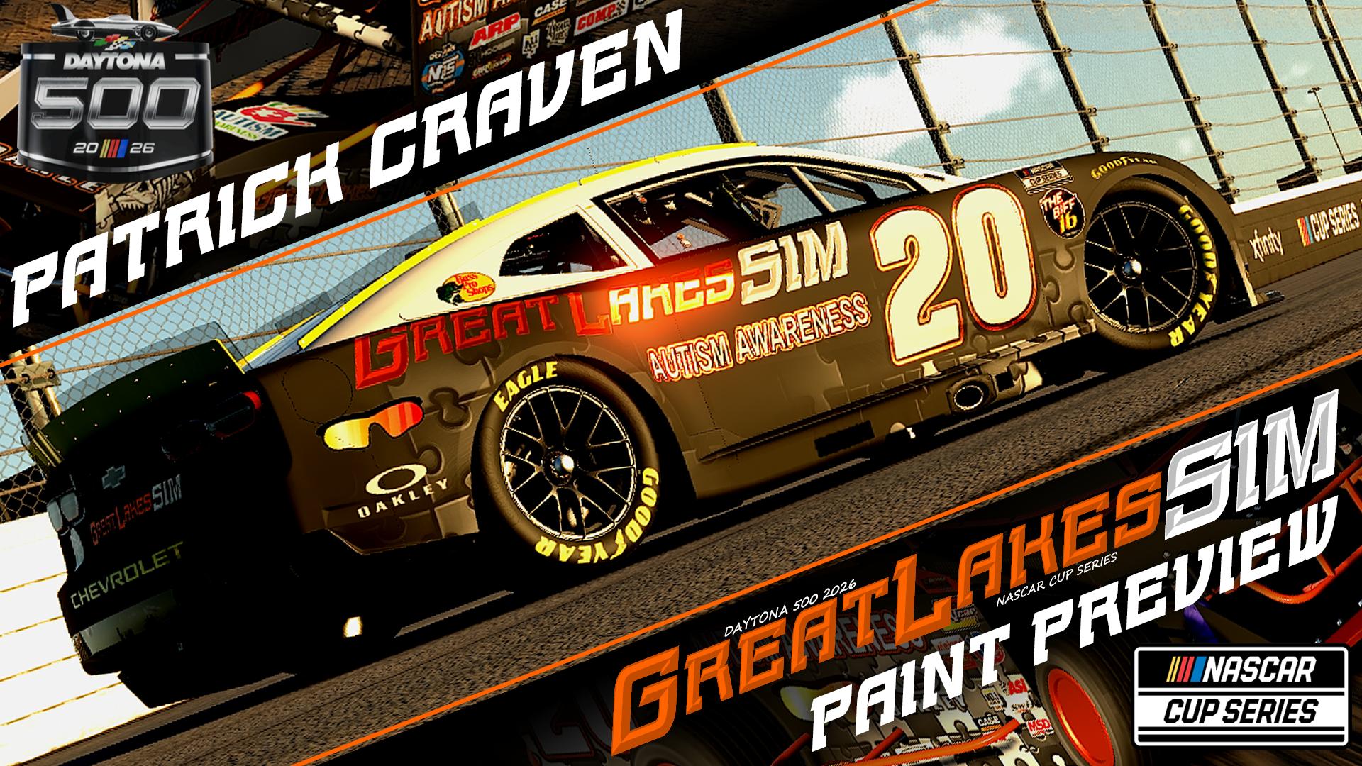 Preview of DAYTONA 500 2026 by Tj Allain
