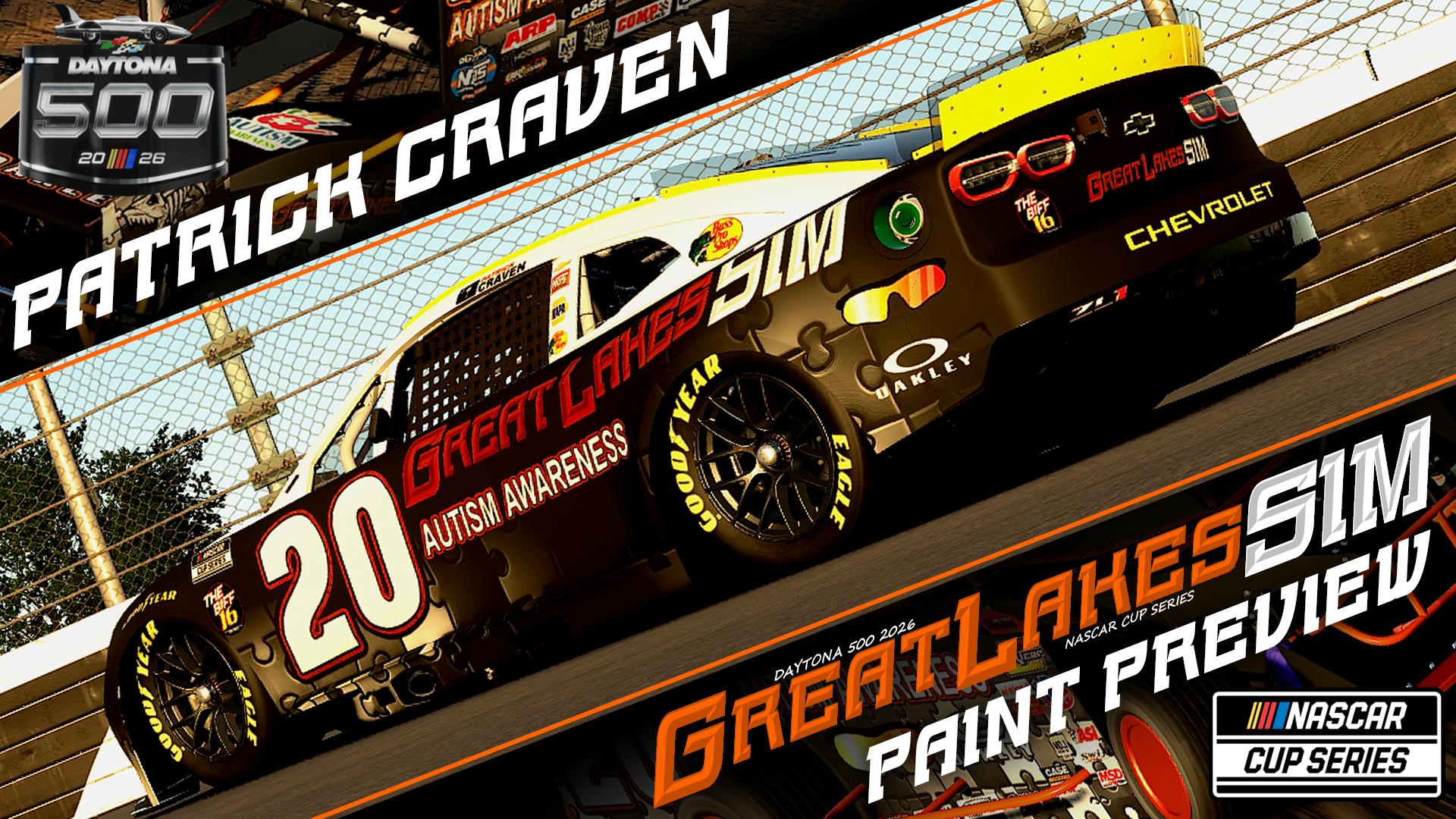 Preview of DAYTONA 500 2026 by Tj Allain