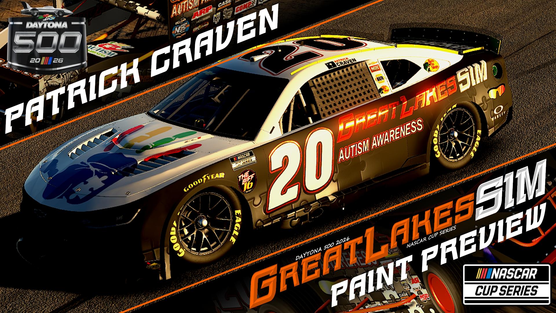 Preview of DAYTONA 500 2026 by Tj Allain