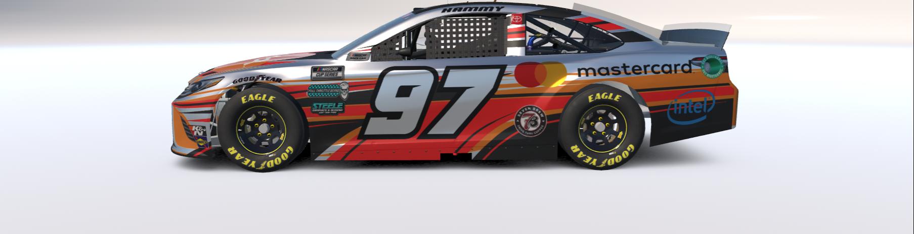 Preview of Anthony Hamilton #97 Master Card Toyota by Joshua Land Fox