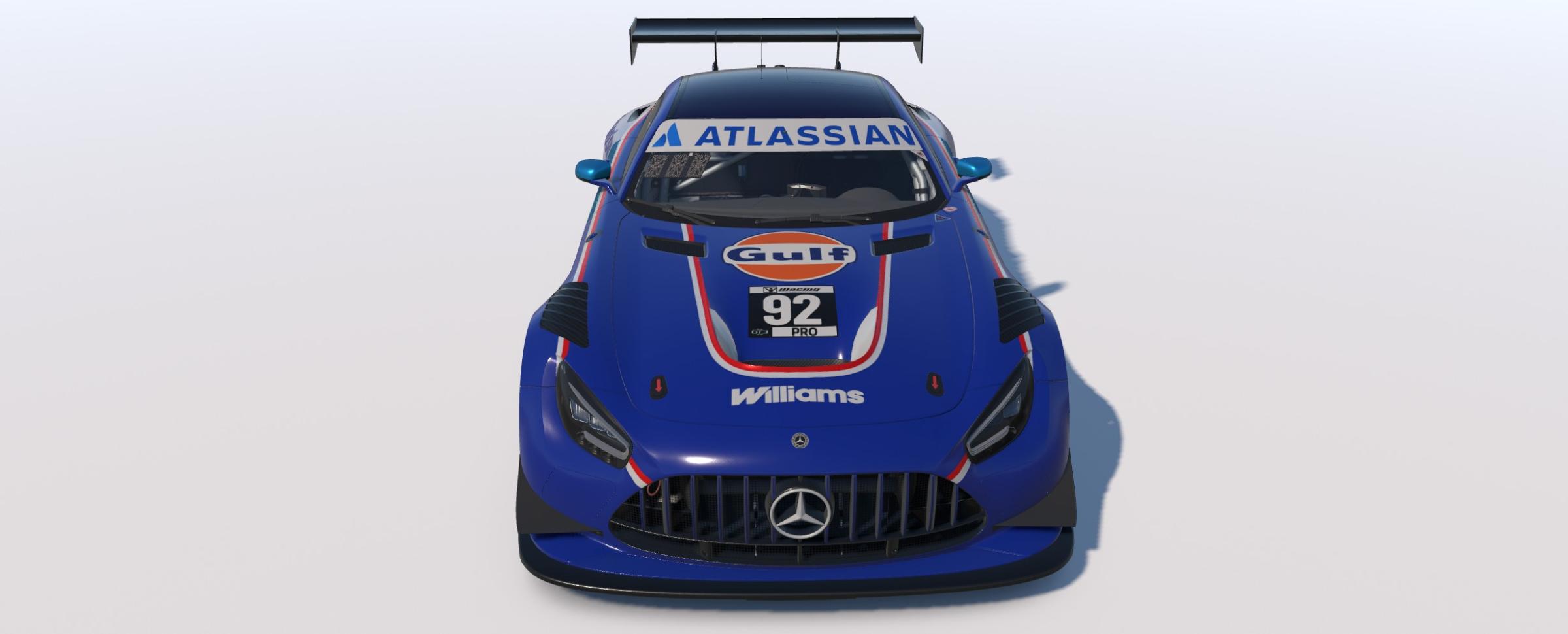 Preview of Atlassian-Williams F1 2026 Inspired Mercedes GT3 Concept by Jack T.
