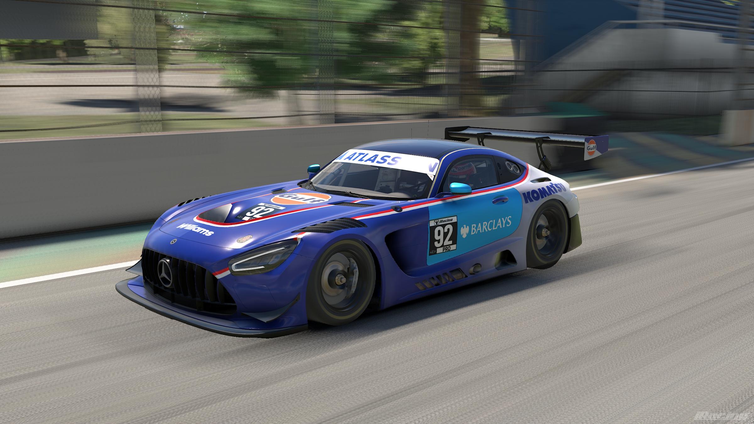 Preview of Atlassian-Williams F1 2026 Inspired Mercedes GT3 Concept by Jack T.