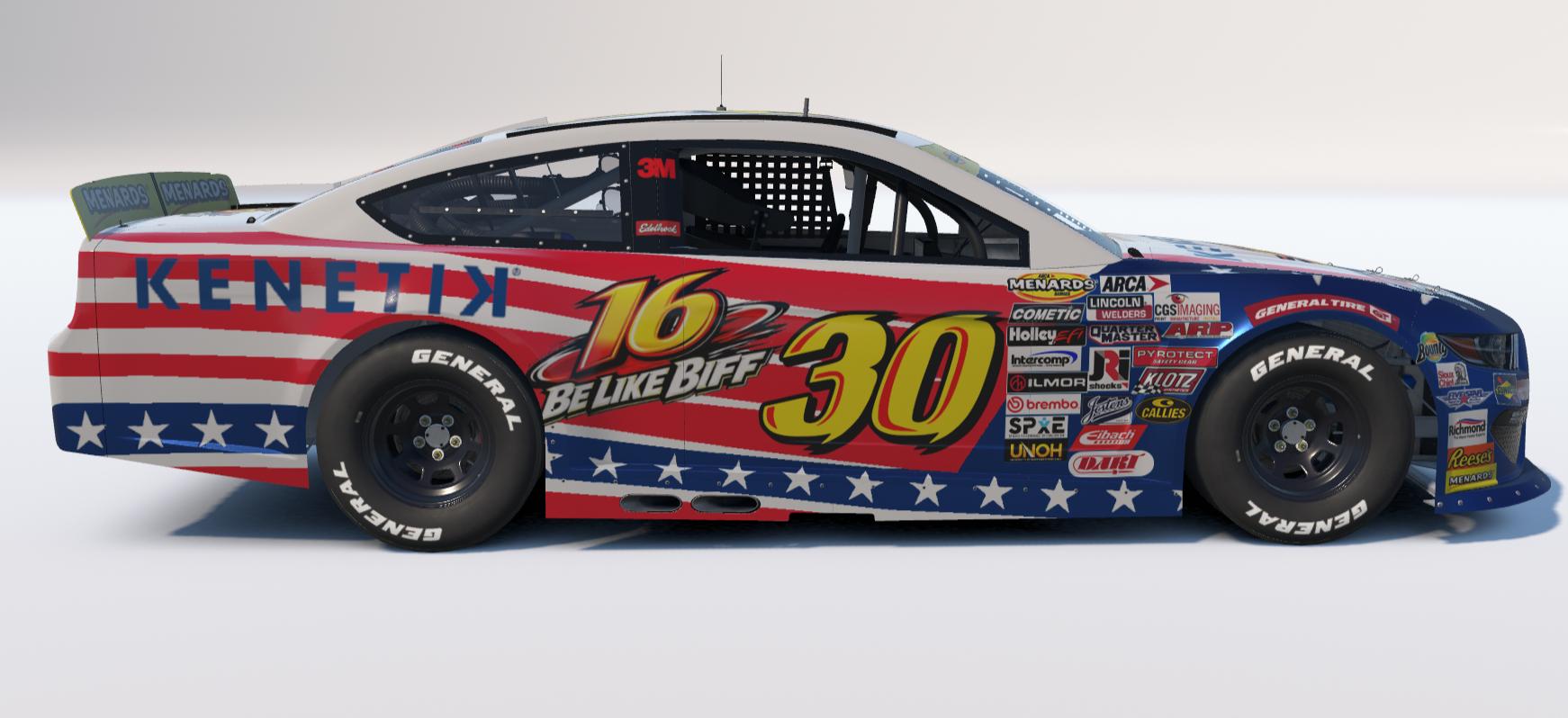 Preview of Be Like Biff - Arca Ford Mustang #30 Car Garrett Mitchell AKA Cleetus McFarland by Lucas Alves9