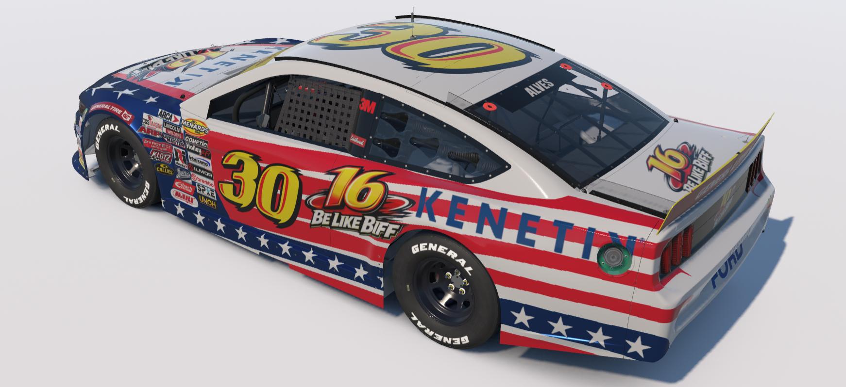 Preview of Be Like Biff - Arca Ford Mustang #30 Car Garrett Mitchell AKA Cleetus McFarland by Lucas Alves9