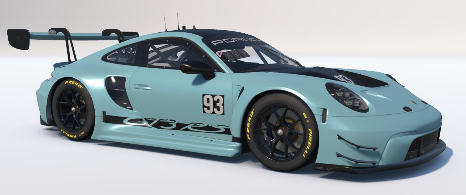 Preview of Porsche Frosted Blue Satin by Brad Younkman