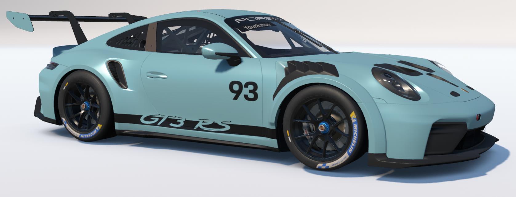Preview of Porsche Frosted Blue Satin by Brad Younkman
