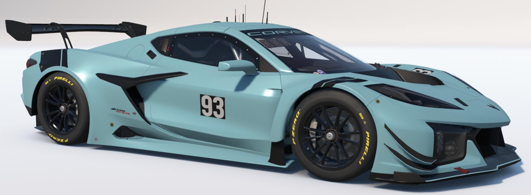 Preview of Corvette Frosted Blue Satin by Brad Younkman
