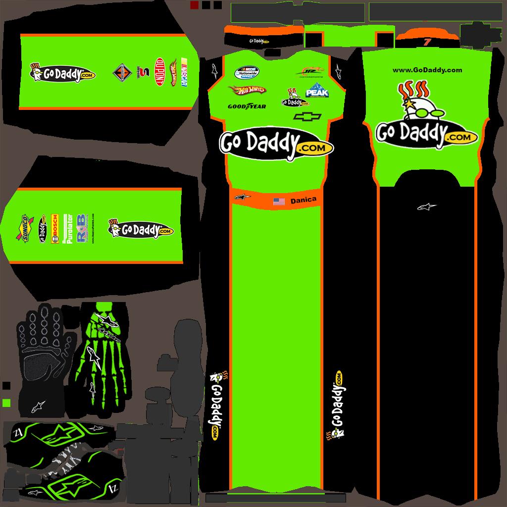 Preview of 2010 Danica Patrick Go Daddy Alpinestar Race Suit by Dylan Martens