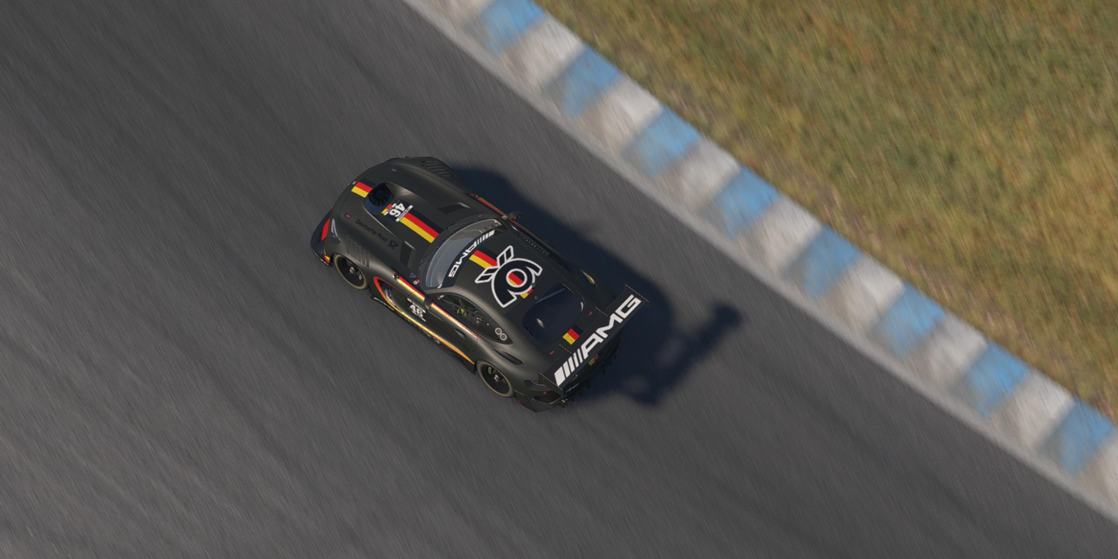 Preview of Mercedes-Benz AMG GT3 – Deutsche Post - Blacked Out by Waleed Sulehria