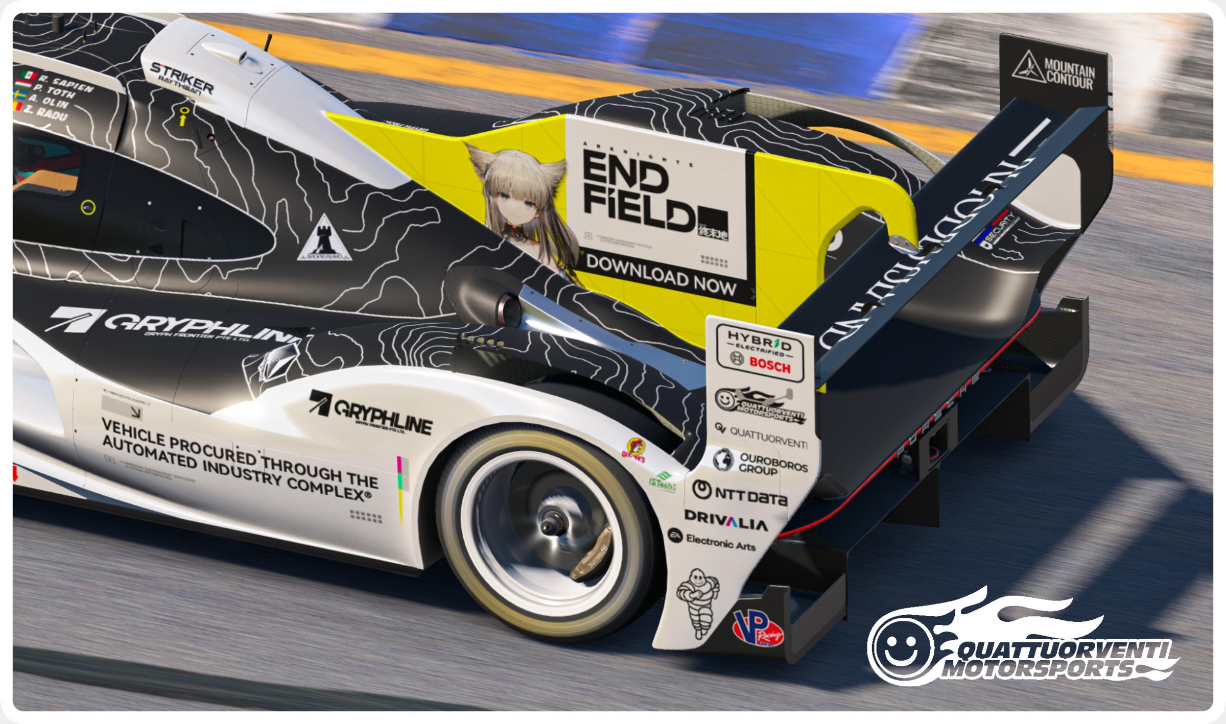 Preview of Quattuorventi Motorsports x Endfield Industries by Daniel Verçosa