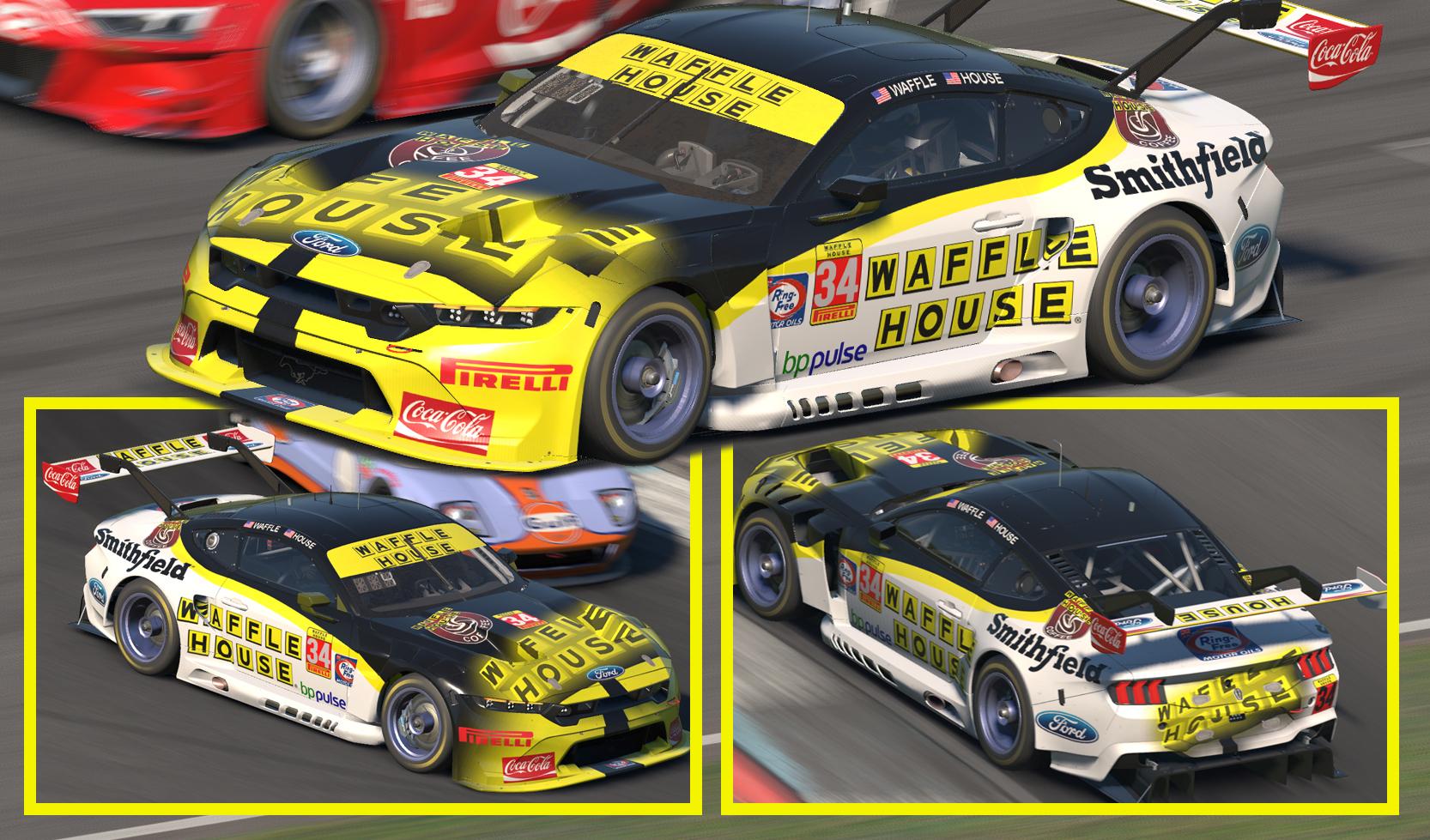 Preview of Mustang GT3 Waffle House by Clyde Coman