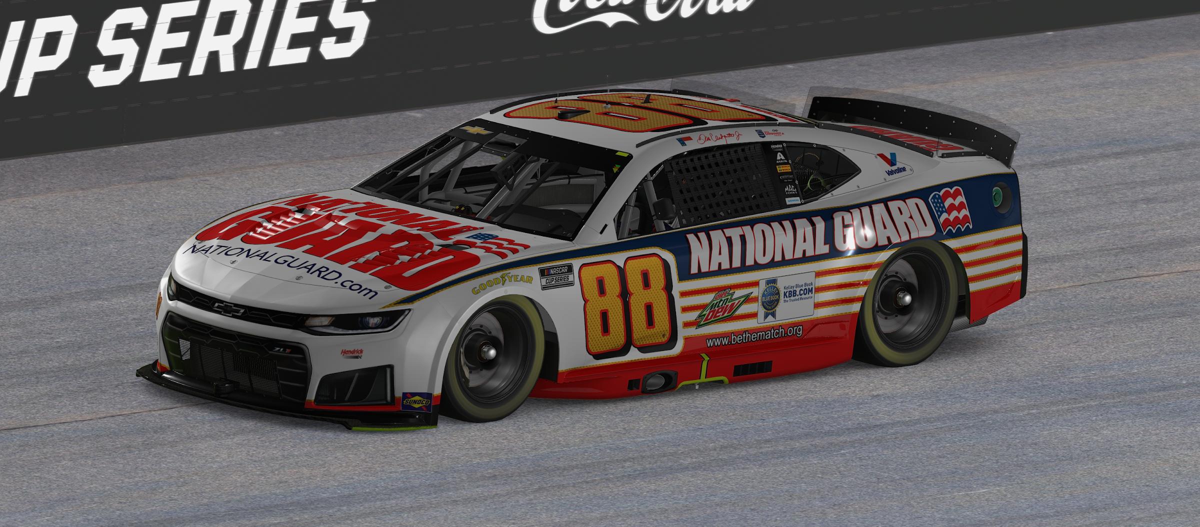 Preview of #88 - National Guard - 2014 Dale Jr. - Next Gen 2026 by Chad Mikosz