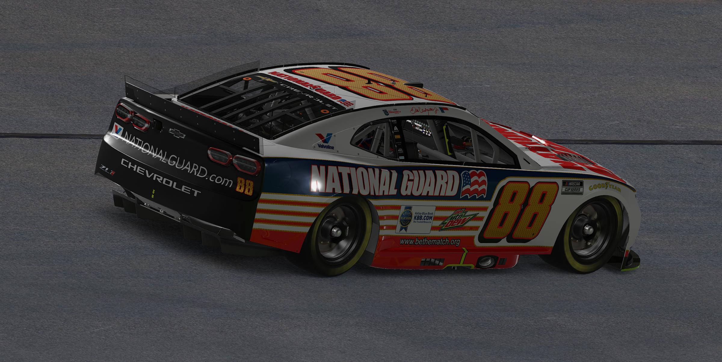 Preview of #88 - National Guard - 2014 Dale Jr. - Next Gen 2026 by Chad Mikosz
