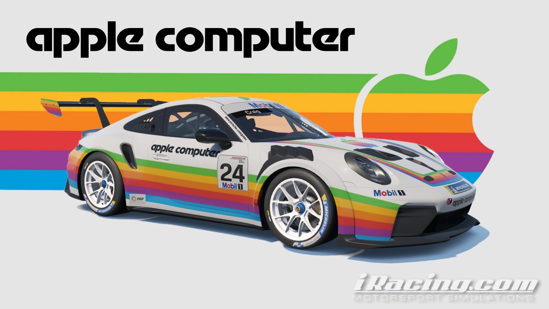 Preview of Porsche 992 2 Cup Apple Computer by Don Craig