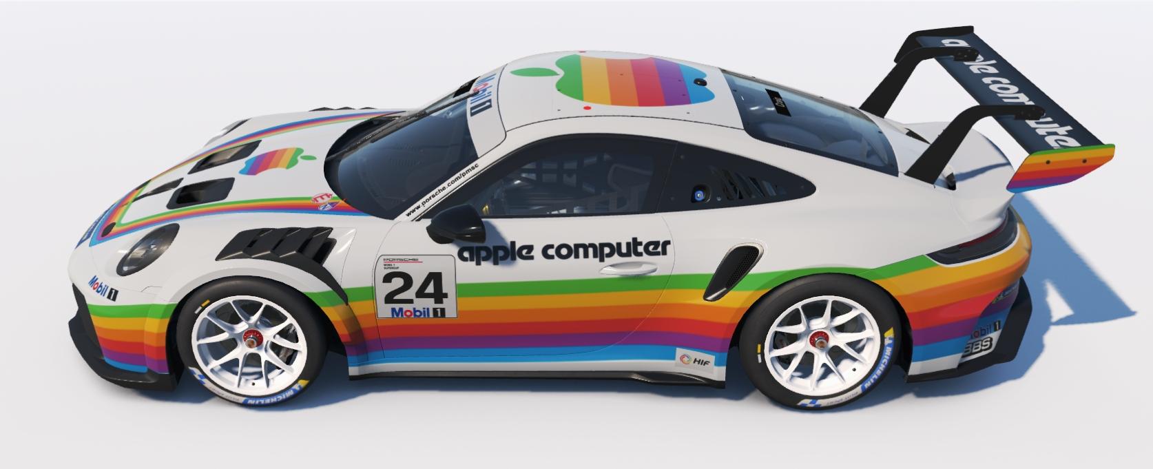 Preview of Porsche 992 2 Cup Apple Computer by Don Craig