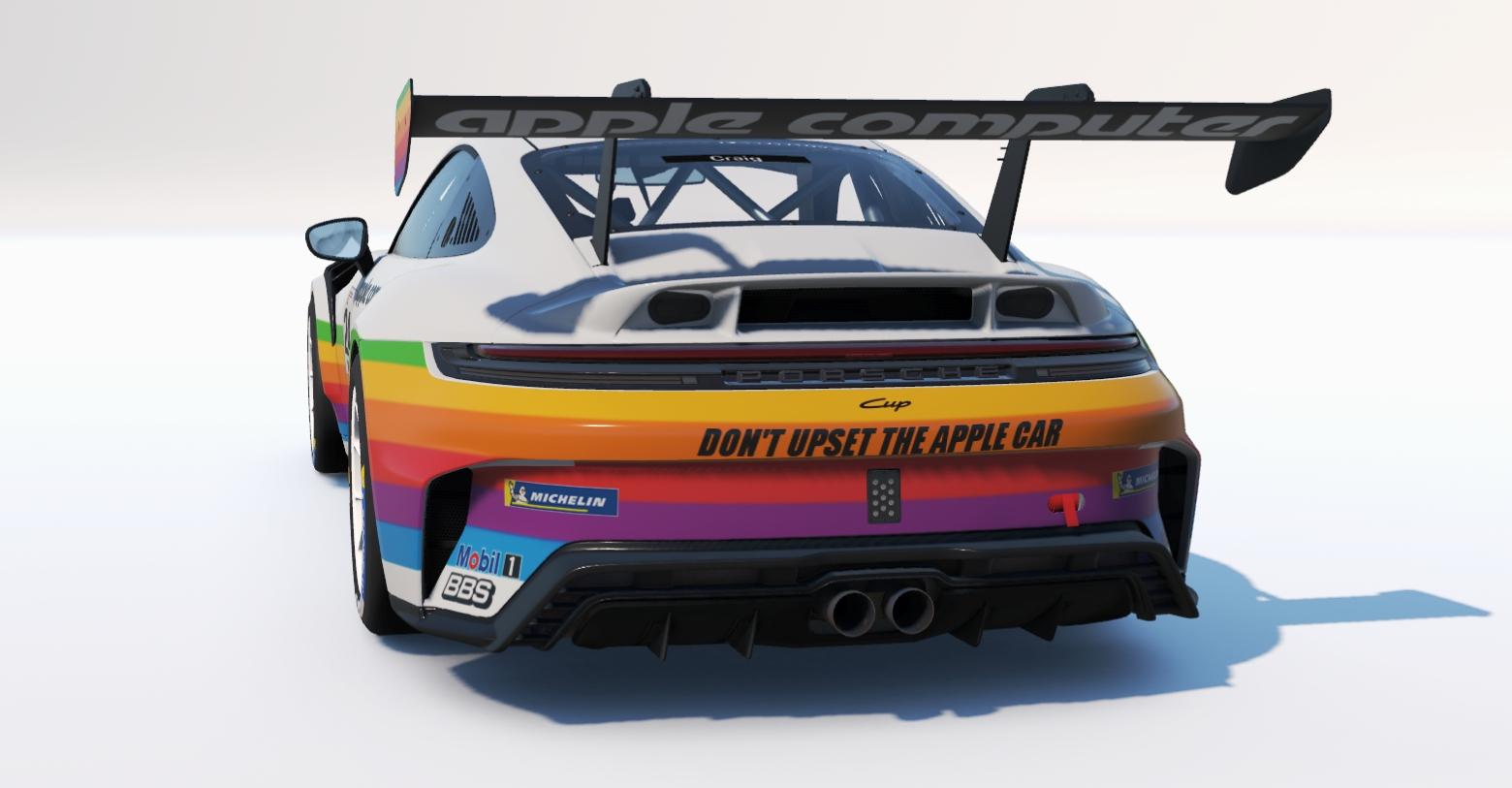 Preview of Porsche 992 2 Cup Apple Computer by Don Craig