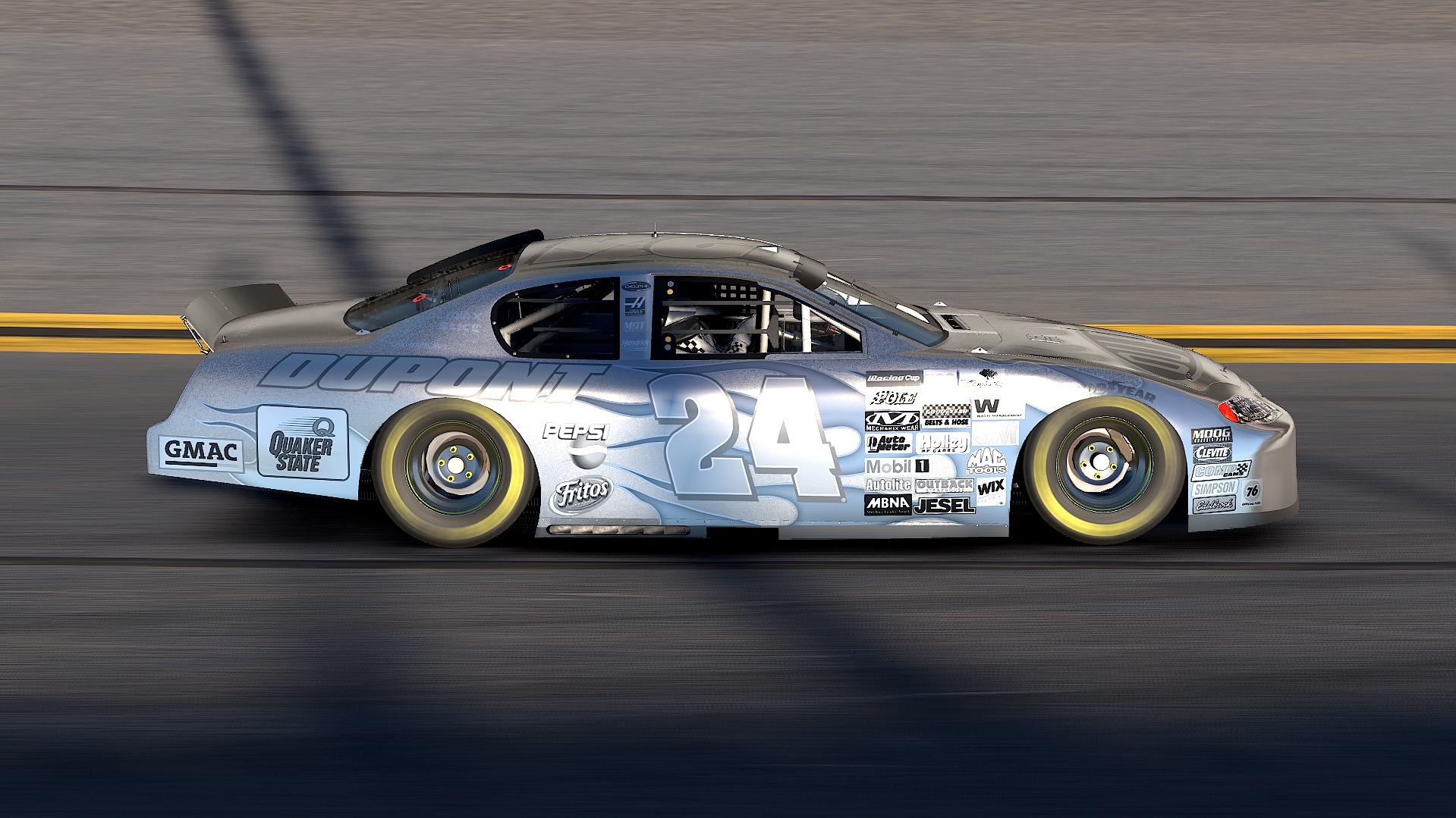 Preview of Jeff Gordon Dupont Chrome Flames #24  by Matt Tomelleri