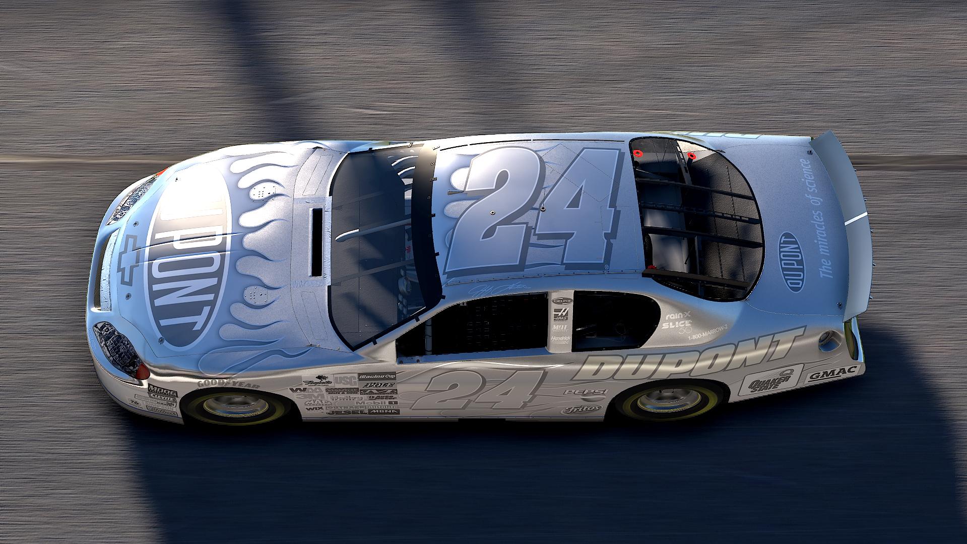 Preview of Jeff Gordon Dupont Chrome Flames #24  by Matt Tomelleri