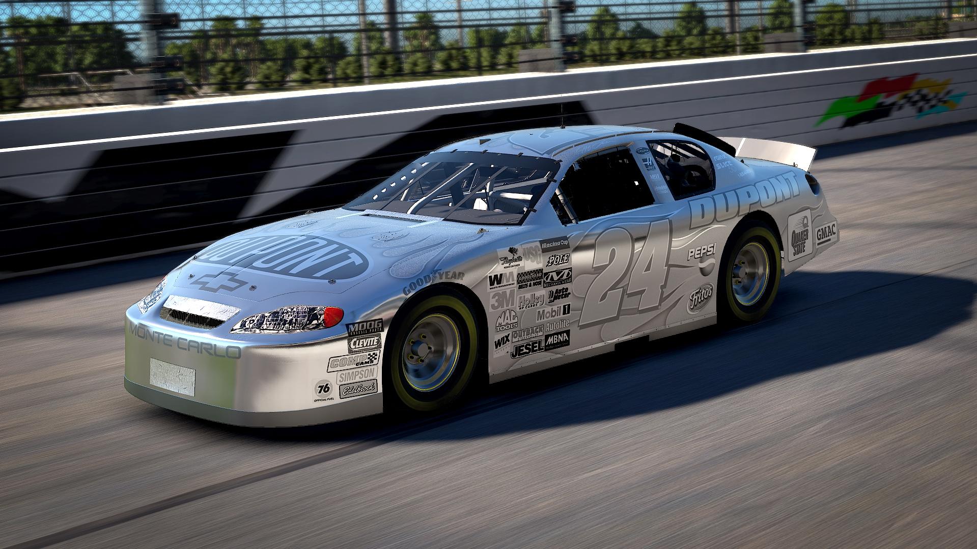 Preview of Jeff Gordon Dupont Chrome Flames #24  by Matt Tomelleri