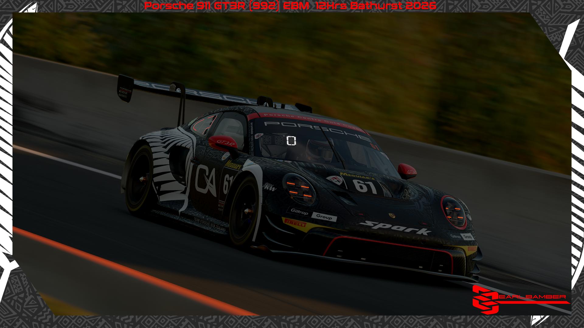 Preview of EBM 12 Hrs Bathurst 2026 (Subject to change) by Gio J J.