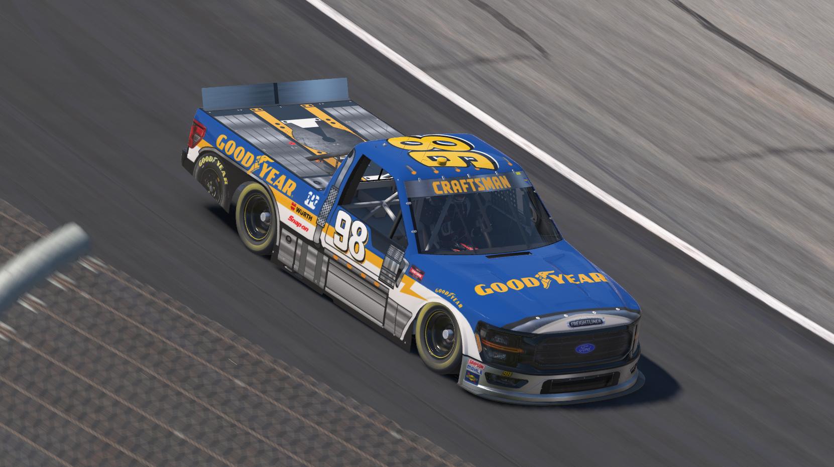 Preview of Goodyear Freightliner Semi Race Truck by Jaxson Albin