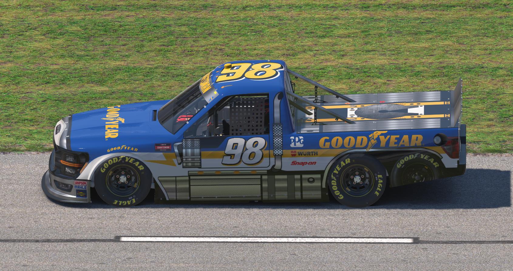 Preview of Goodyear Freightliner Semi Race Truck by Jaxson Albin