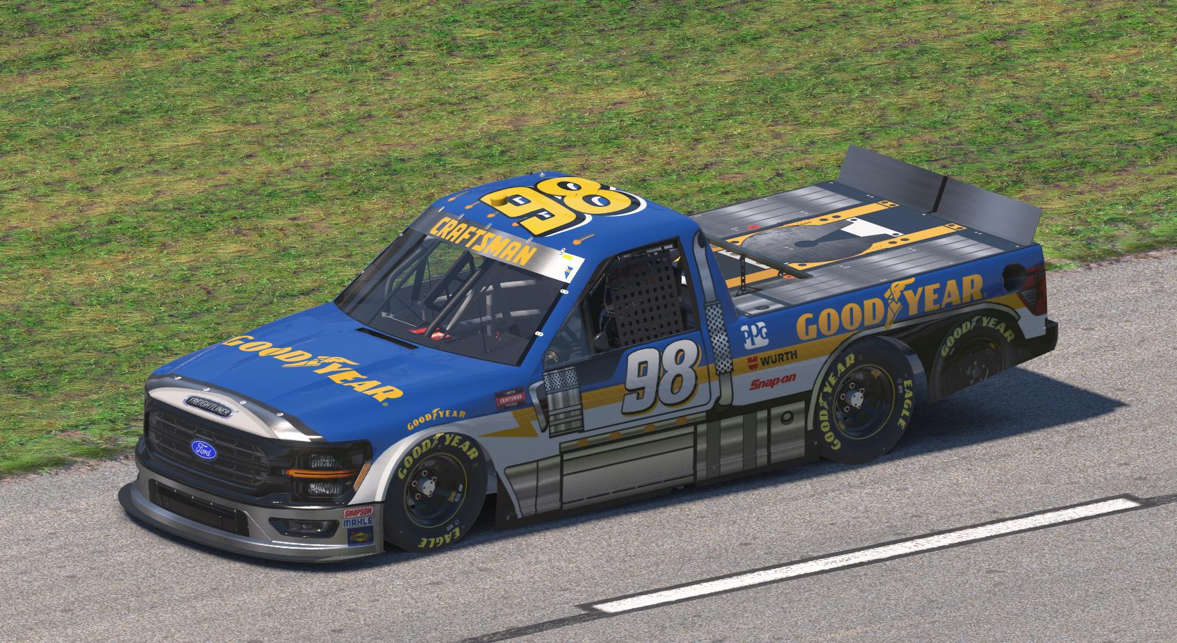 Preview of Goodyear Freightliner Semi Race Truck by Jaxson Albin