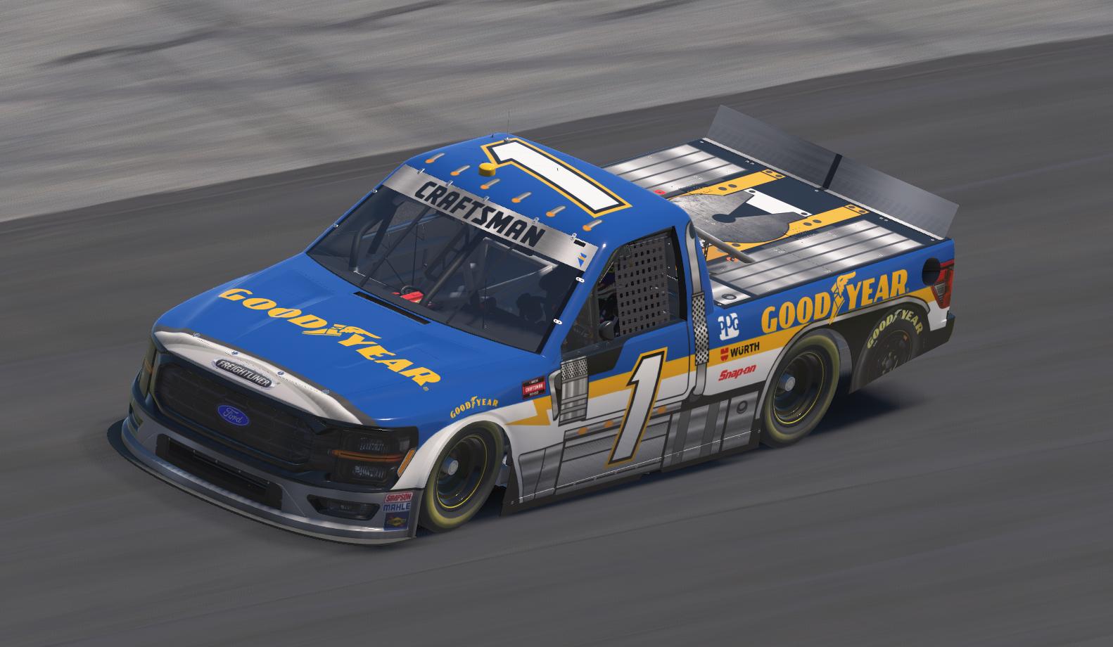 Preview of Goodyear Freightliner Semi Race Truck by Jaxson Albin