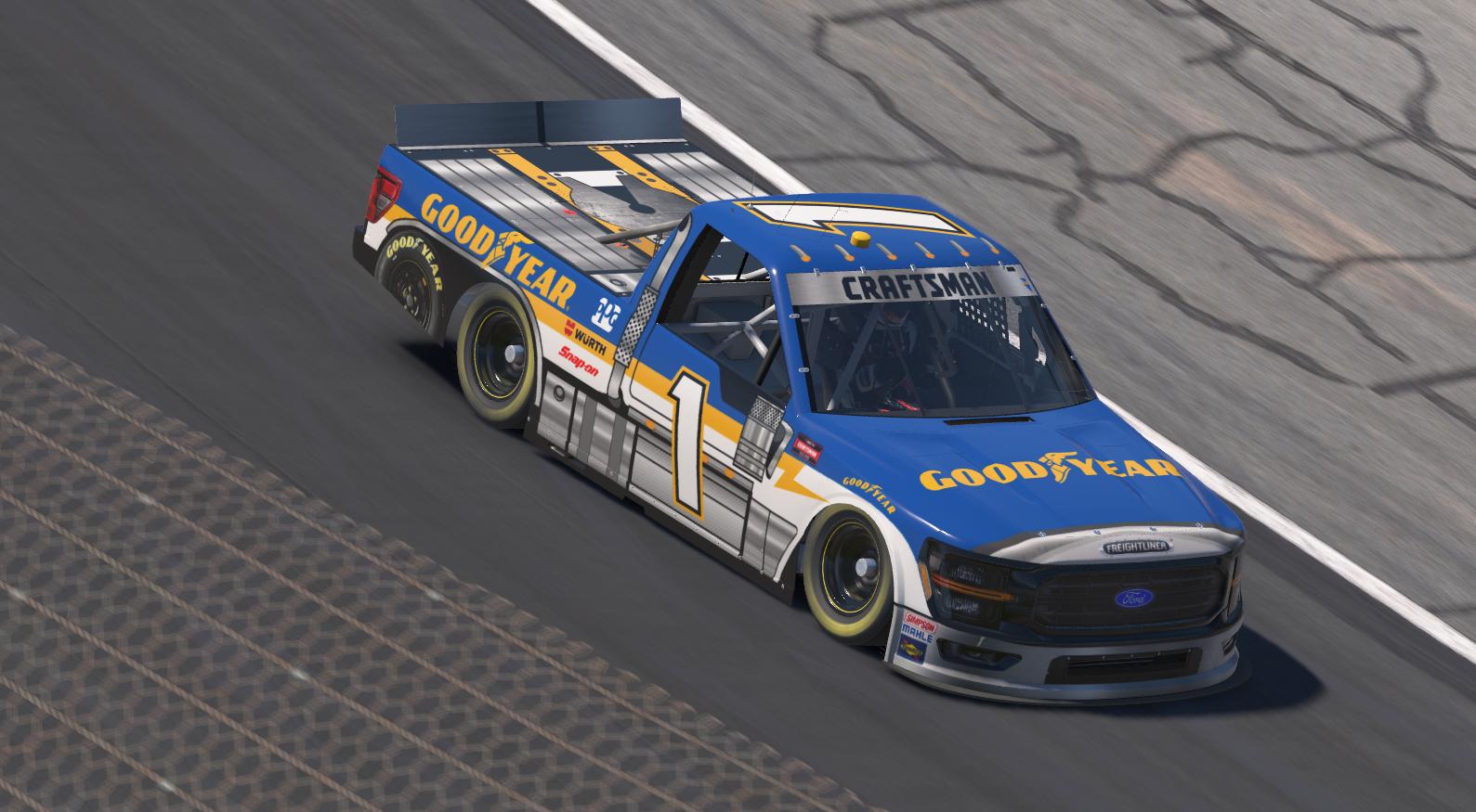 Preview of Goodyear Freightliner Semi Race Truck by Jaxson Albin