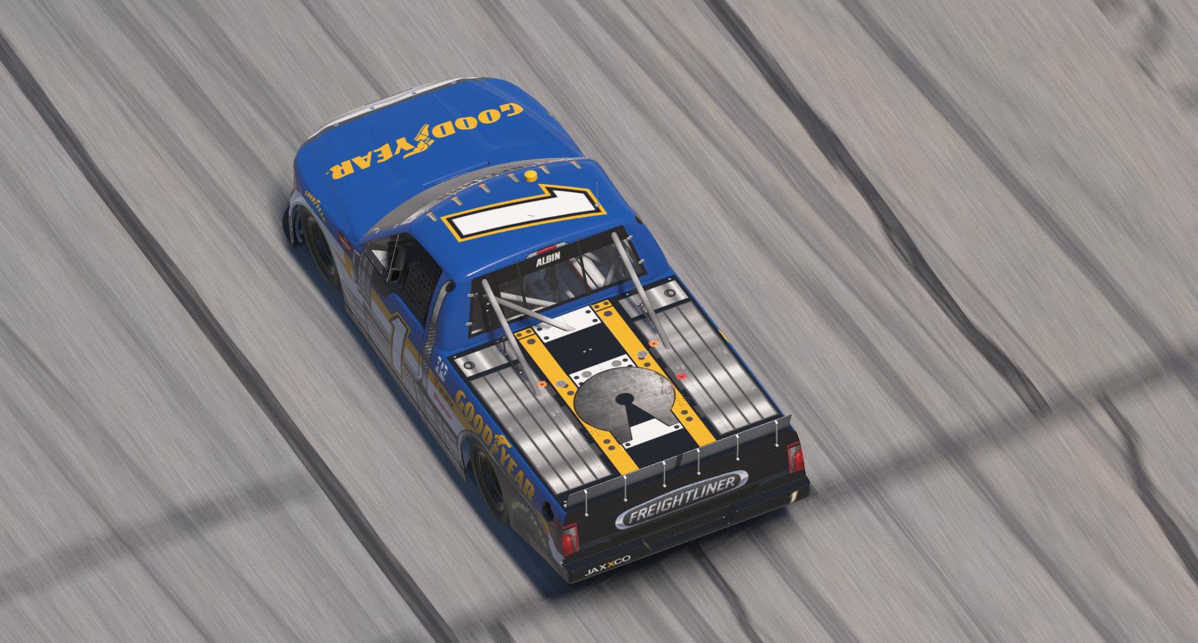 Preview of Goodyear Freightliner Semi Race Truck by Jaxson Albin