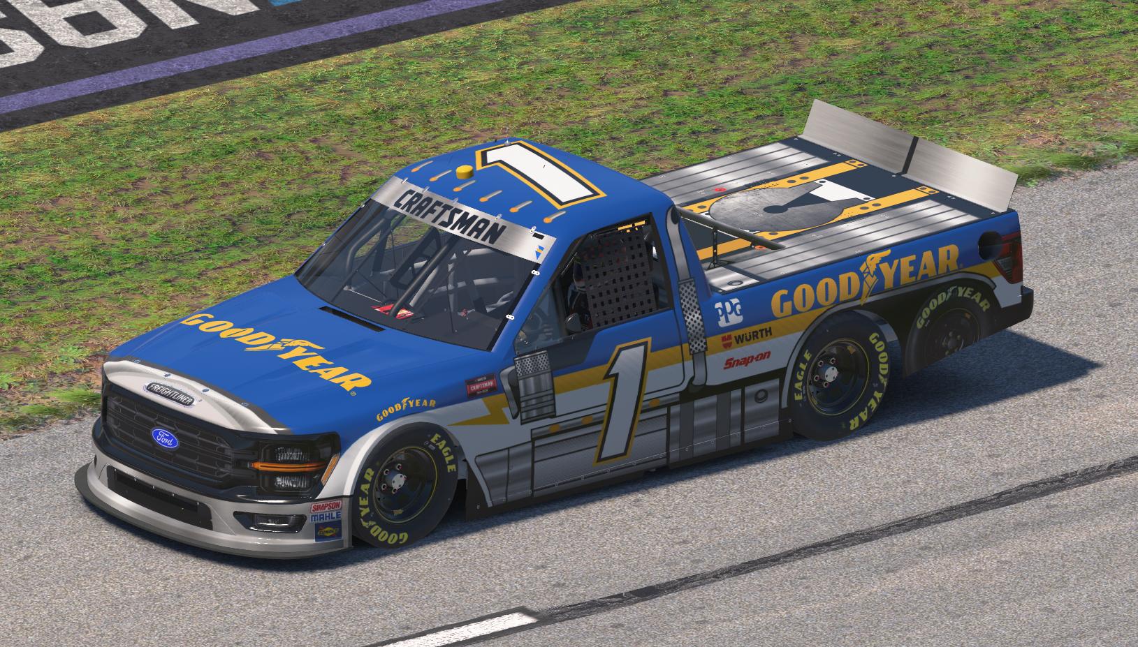 Preview of Goodyear Freightliner Semi Race Truck by Jaxson Albin