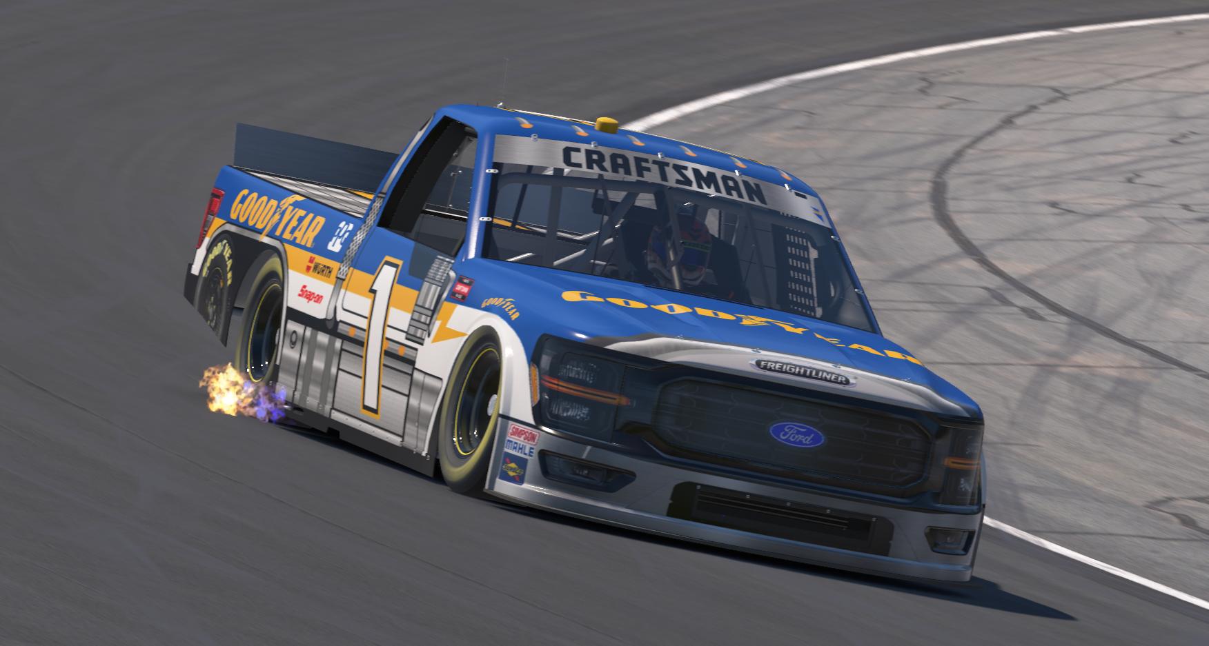 Preview of Goodyear Freightliner Semi Race Truck by Jaxson Albin