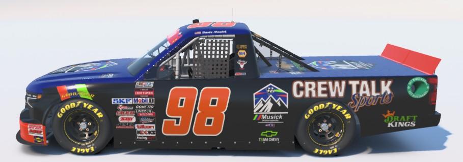 Preview of 2026 Musick Motorsports Chevrolet Silverado by Dante M.