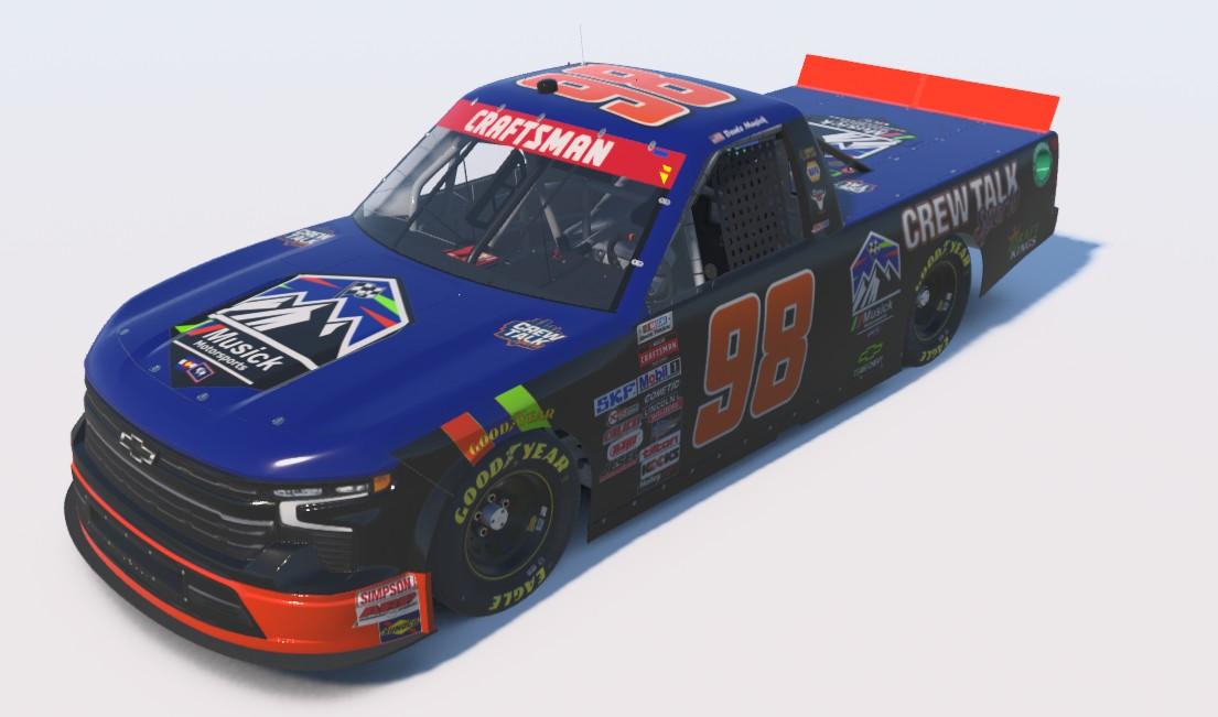 Preview of 2026 Musick Motorsports Chevrolet Silverado by Dante M.
