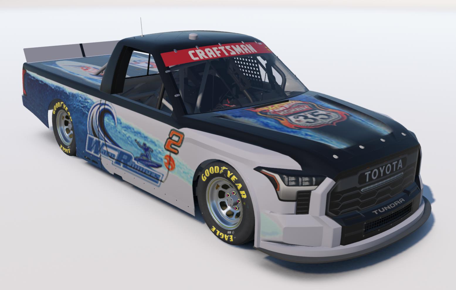 Preview of Hot Wheels World Race Wave Rippers Switchback 2/35 - Toyota Tundra by Jeremy M.