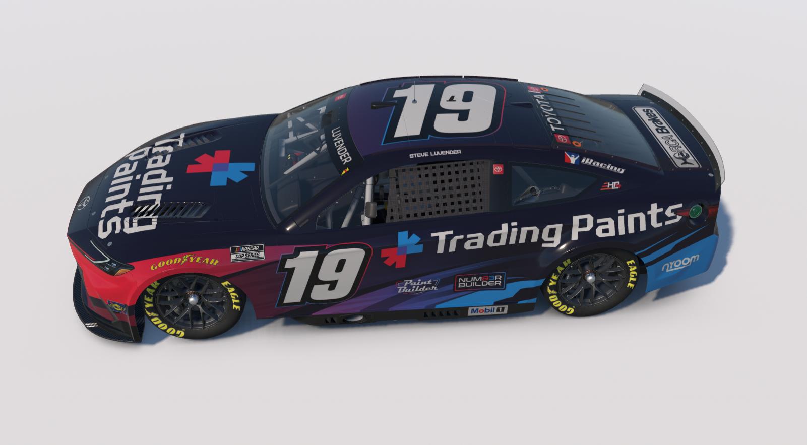 Preview of #19 Trading Paints Cup Series Toyota Camry by Steve Luvender