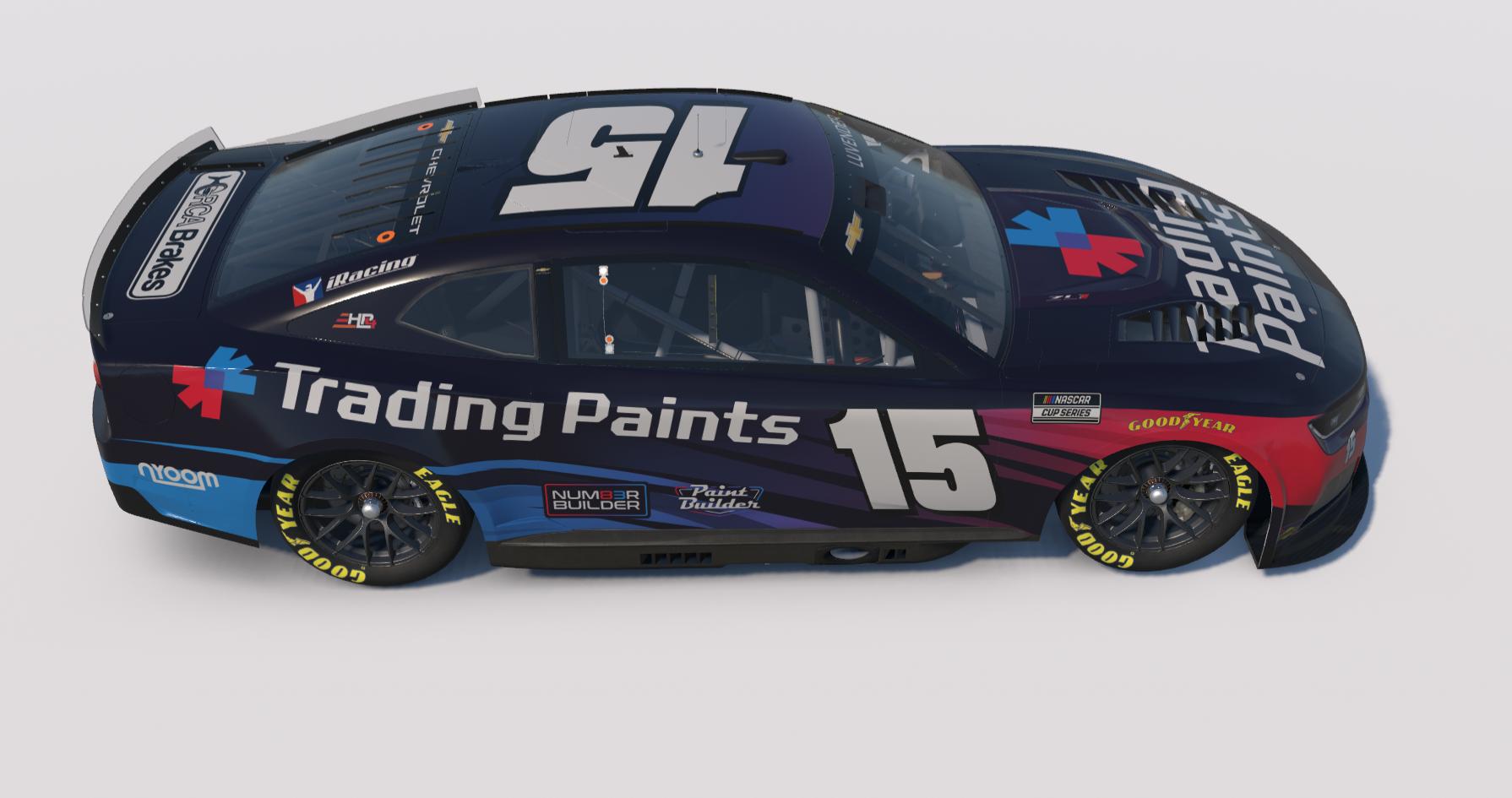 Preview of Trading Paints Cup Series Chevrolet by Steve Luvender
