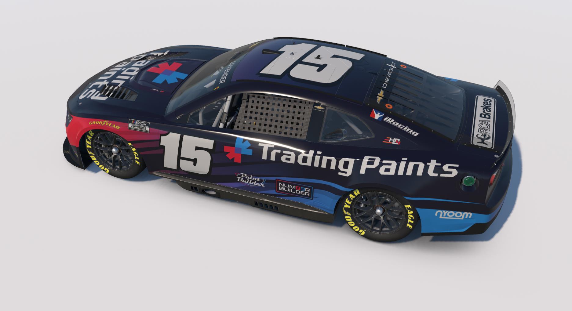 Preview of Trading Paints Cup Series Chevrolet by Steve Luvender