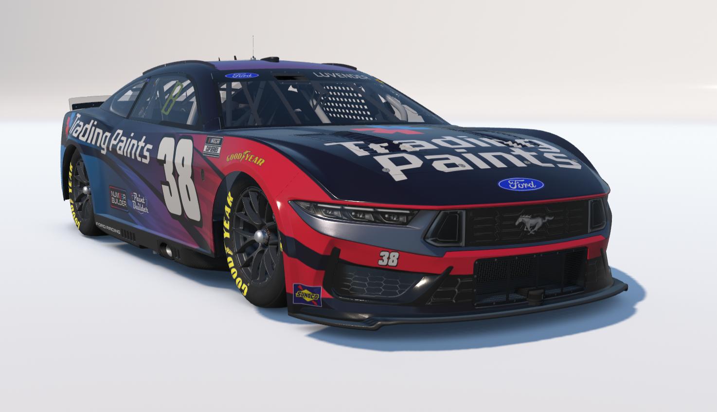 Preview of Trading Paints Cup Series Ford Mustang by Steve Luvender